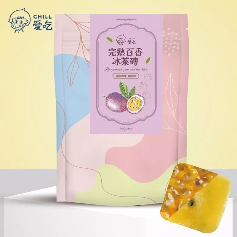 CHILL愛吃-完熟百香磚(17克*10顆)