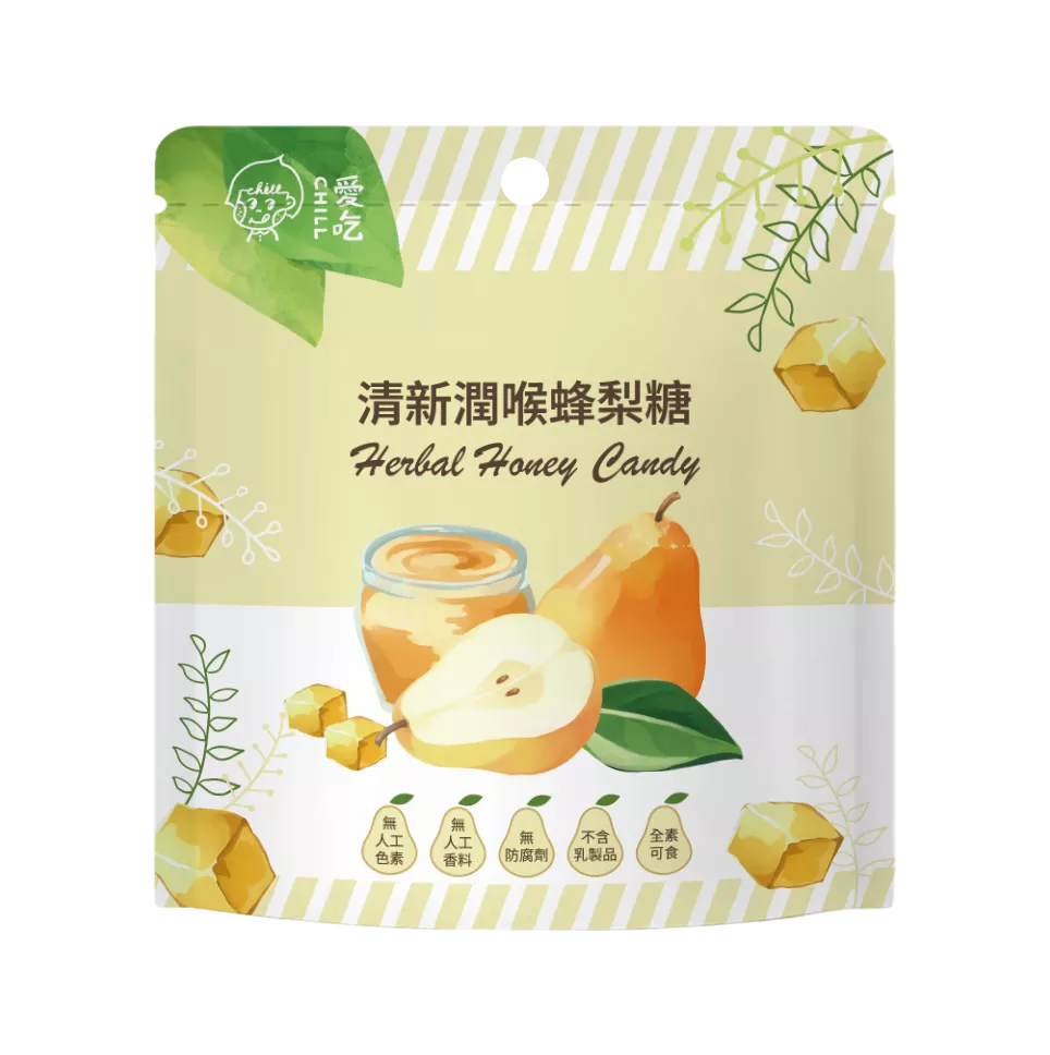 CHILL愛吃-清新潤喉蜂梨糖(36克)