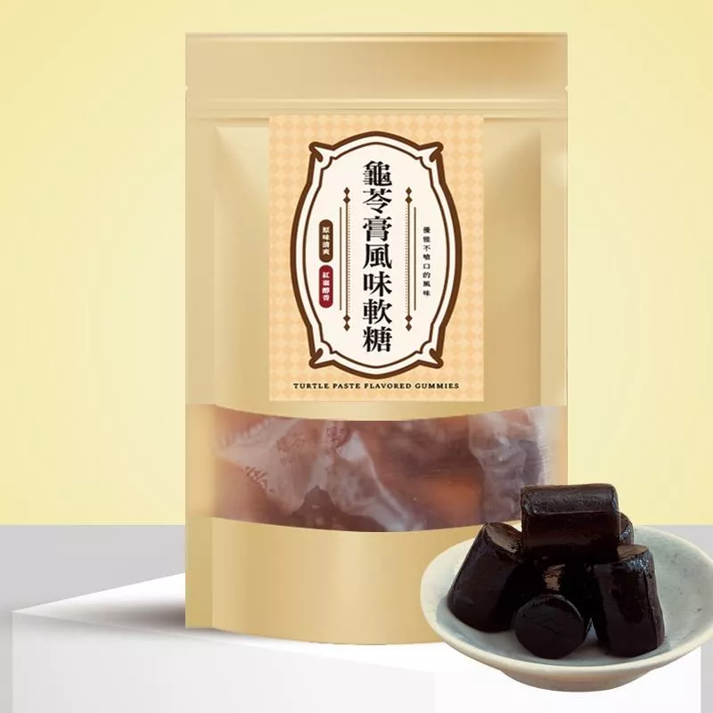 Cammie-龜苓膏風味軟糖-素-原味/紅棗(120克)