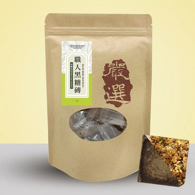 Cammie-職人系列｜黑糖桂花磚(18克*10顆)