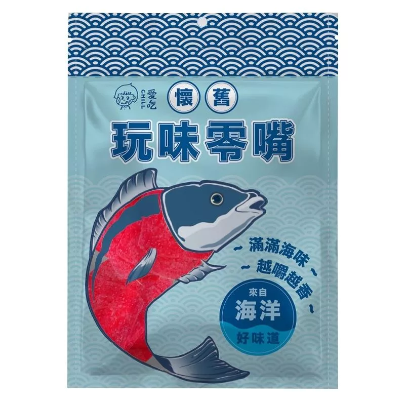 CHILL愛吃-最鮮海味-懷舊古早味系列-經典大豬公魚片(100g)