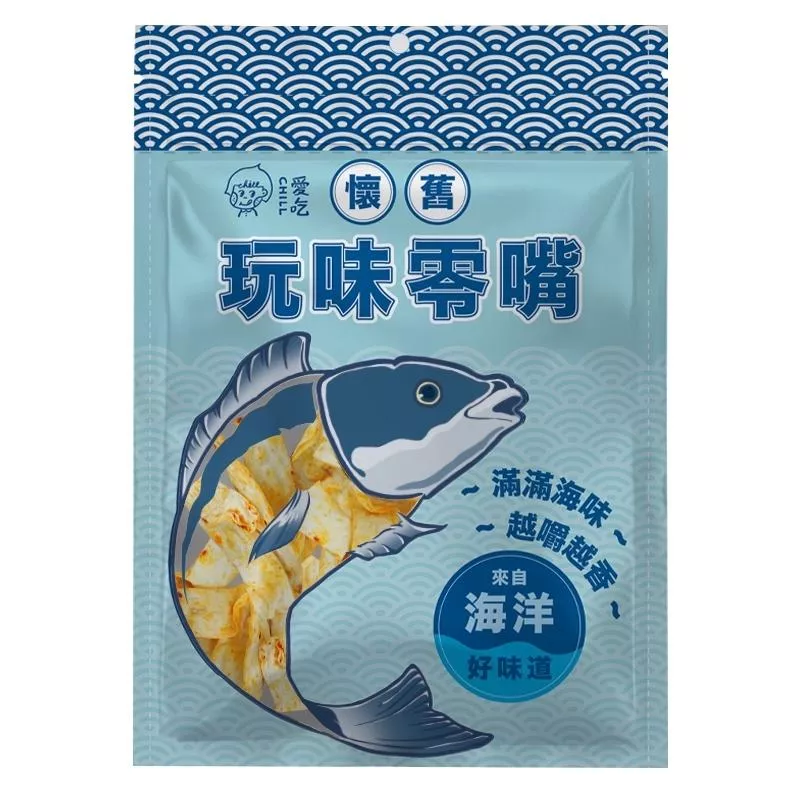 CHILL愛吃-最鮮海味-懷舊古早味系列-麻辣鱈魚切片(90g)