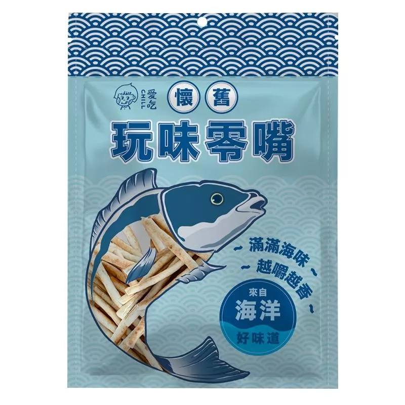 CHILL愛吃-最鮮海味-懷舊古早味系列-魷魚棒棒條(100g)