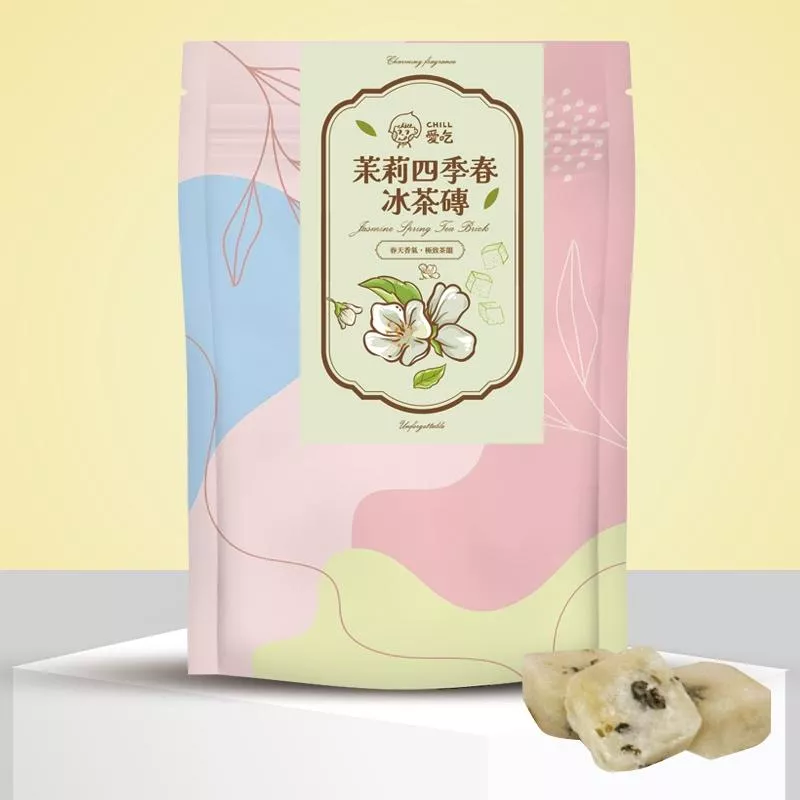 CHILL愛吃-茉香四季春茶磚(17克*10顆)