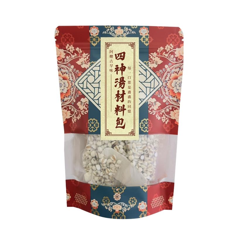 阿嬤古早味四神湯材料包-淮山、芡實、茯苓、蓮子，精選比例一包搞定