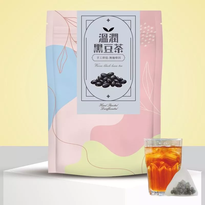溫潤黑豆茶｜手工烘焙｜無糖｜無咖啡因｜無添加｜自然回甘