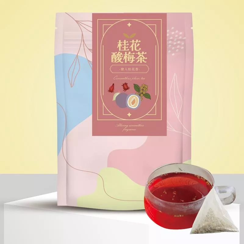 桂花酸梅茶｜撩人桂花香｜酸梅甘醇不嗆口，一杯超回甘！