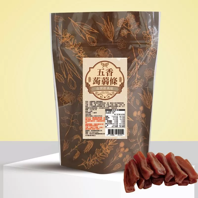 Cammie-五香蒟蒻條(40克)