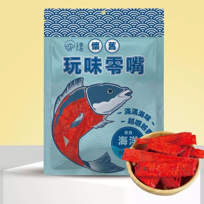 CHILL愛吃-最鮮海味-懷舊古早味系列-老饕椒麻魚片(100g)