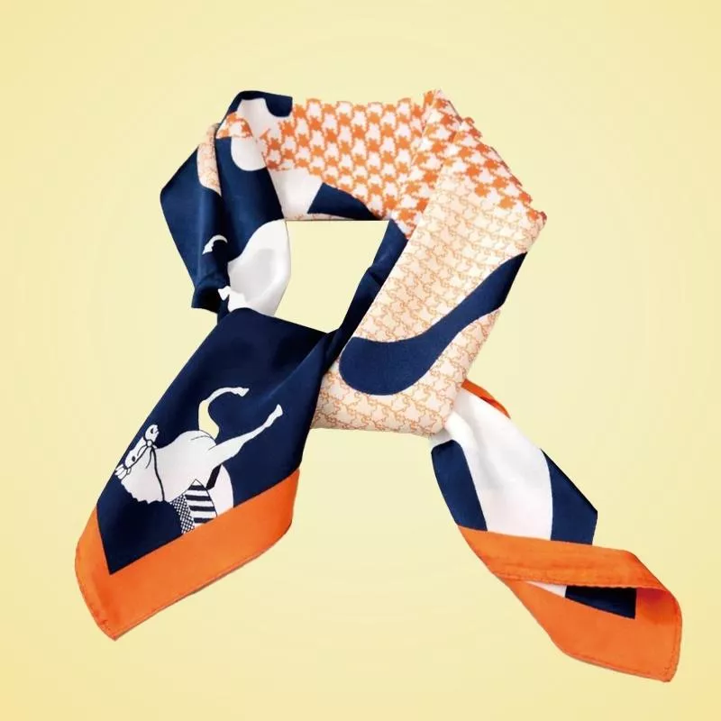 寵愛媽咪・優雅圖騰絲巾