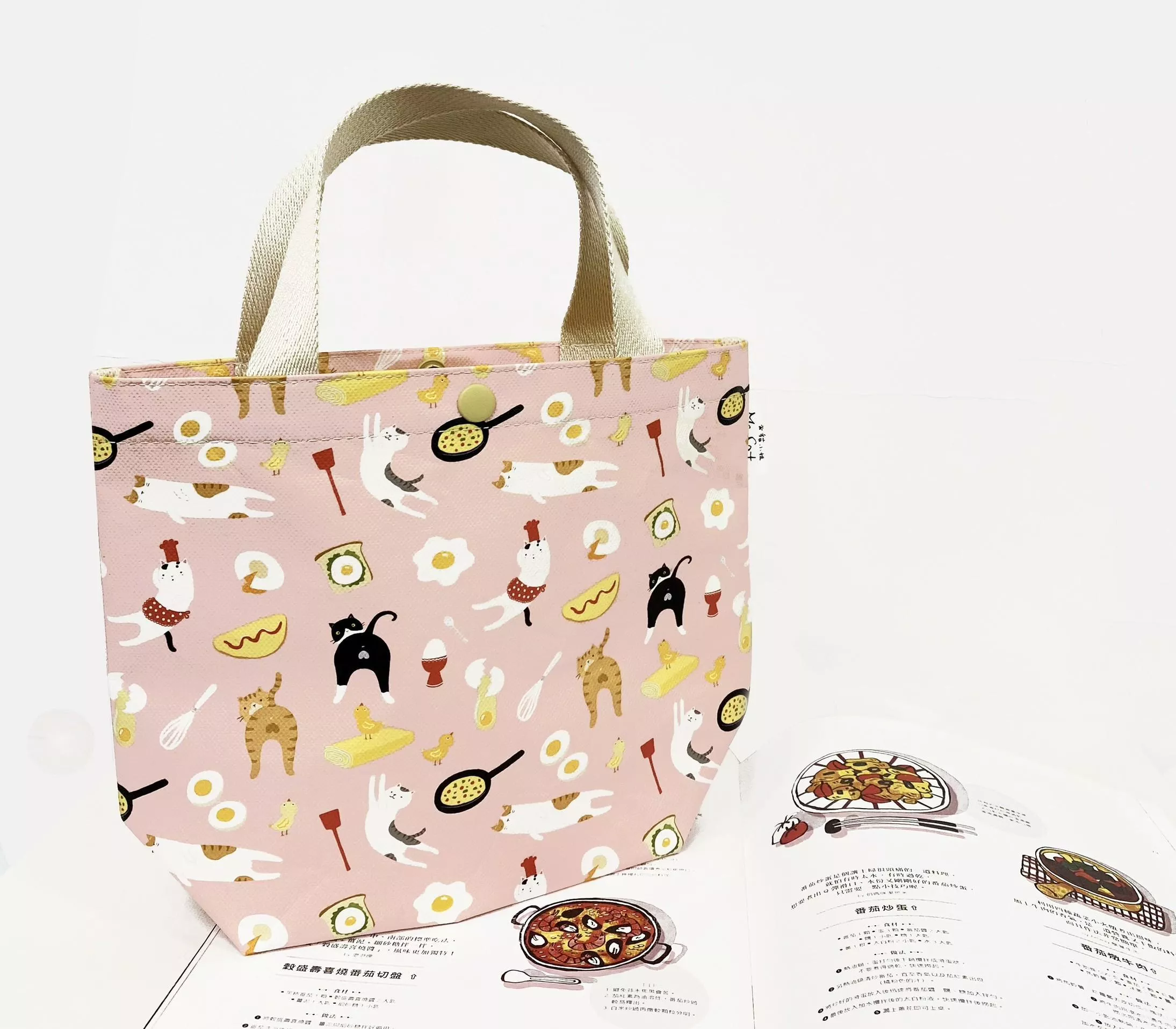 限量發售｜Sunny Bag x 貓小姐 Ms.Cat 托特包－蛋蛋的N種吃法