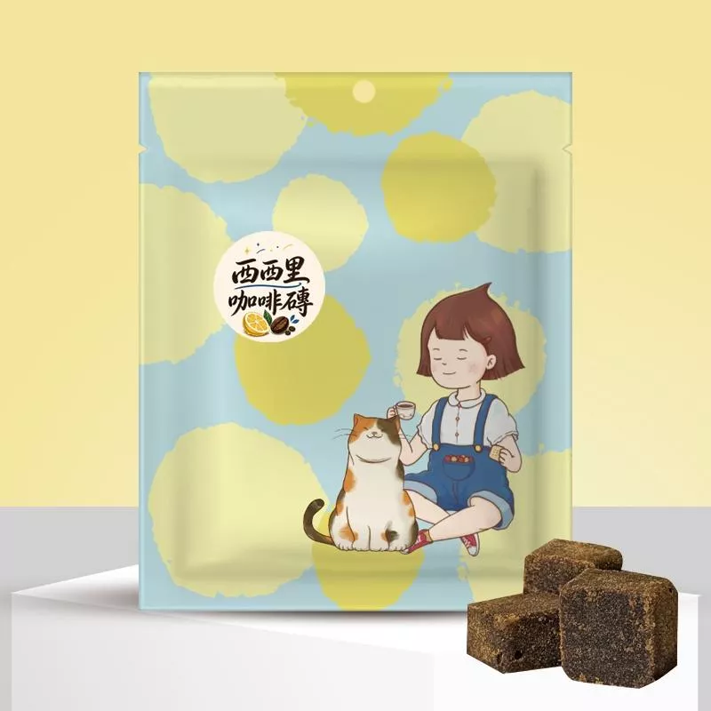 【CHILL愛吃】西西里咖啡磚5顆裝(85公克)