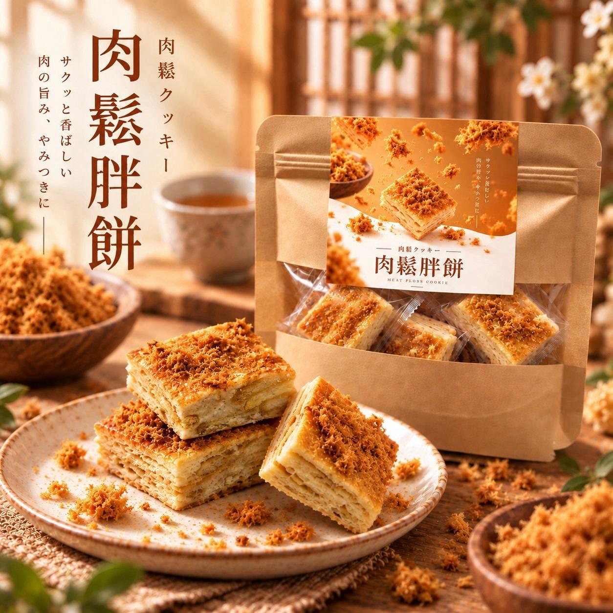 厚酥胖餅系列－厚酥肉鬆胖餅／厚酥草莓胖餅