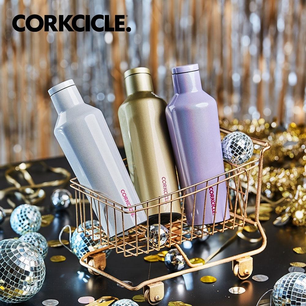 美國CORKCICLE Unicorn Magic系列三層真空易口瓶/保溫瓶270ml-銀河白