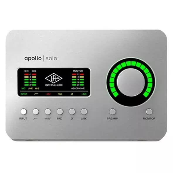 Universal Audio UA Apollo Solo USB (Heritage Edition) 錄音介面