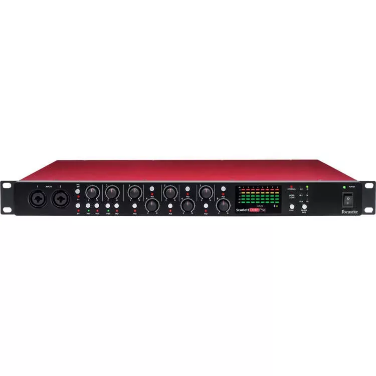 Focusrite Scarlett OctoPre 8頻道麥克風前級音頻處理器