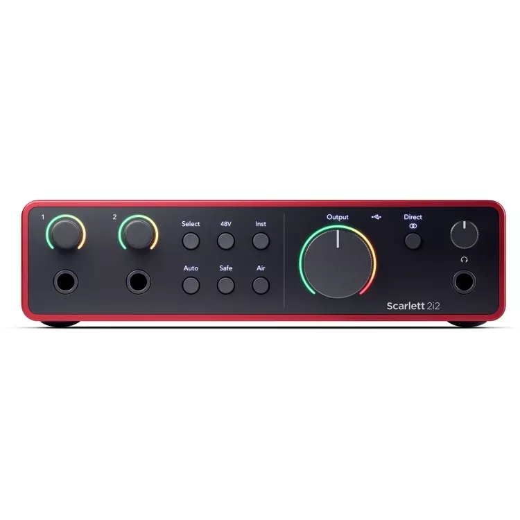 Focusrite Scarlett 4th Gen 第4代 2i2 錄音介面