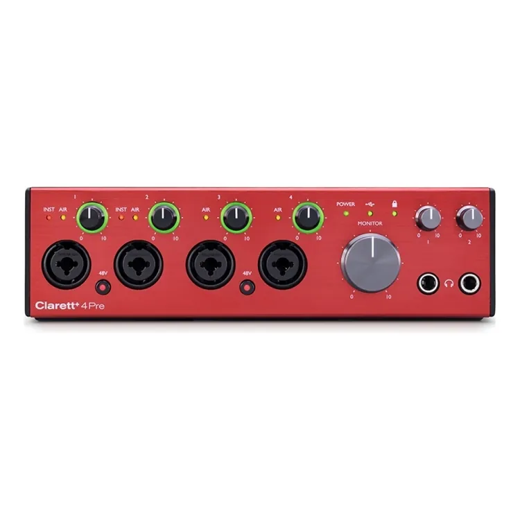 Focusrite Clarett+ 4Pre 錄音介面