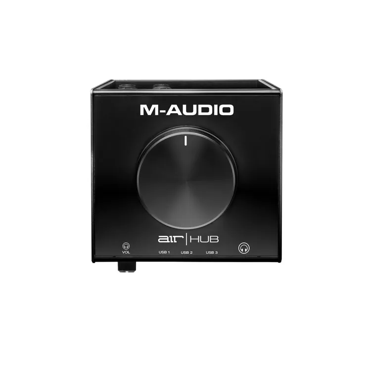 M-Audio Air Hub USB 音效卡/ 內建三個 USB Hub/耳機放大器