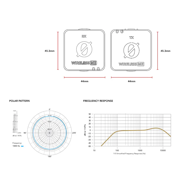 RODE Wireless Me Dual 一對二無線麥克風