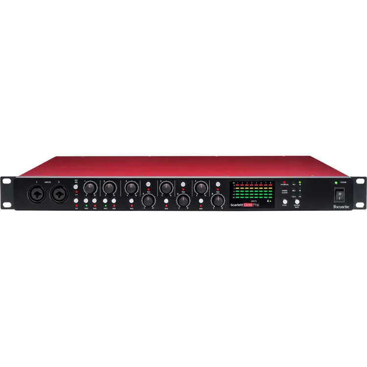 Focusrite Scarlett OctoPre 8頻道麥克風前級音頻處理器