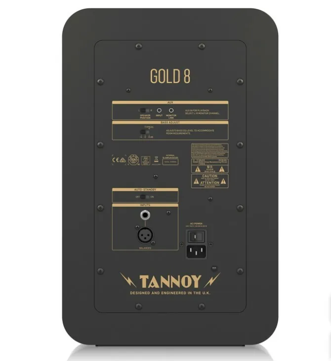 TANNOY GOLD 8 8吋 同軸監聽喇叭