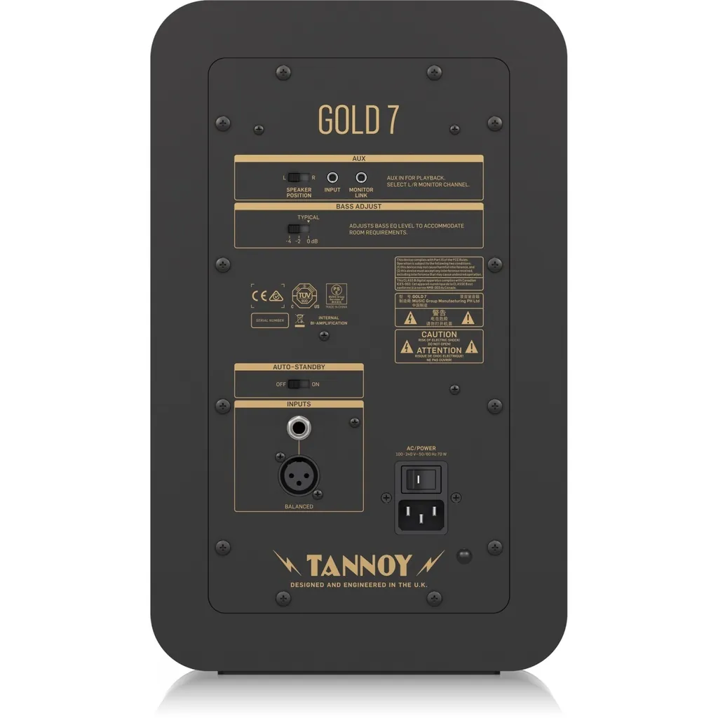 TANNOY GOLD 7 6.5吋 同軸監聽喇叭