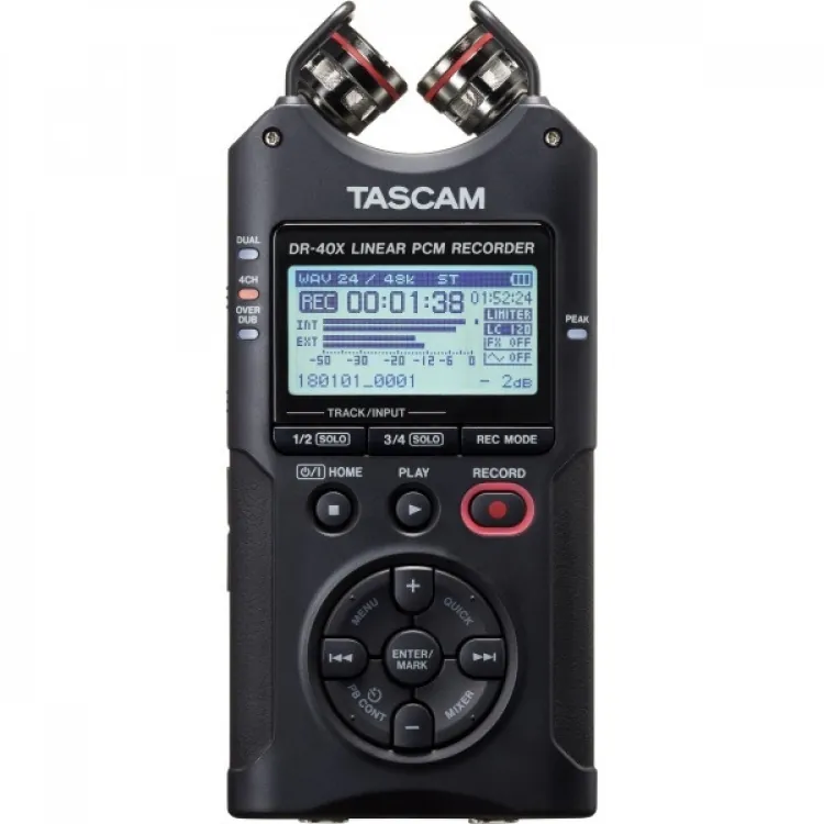 Tascam DR-40x 四軌攜帶型數位錄音機 錄音筆