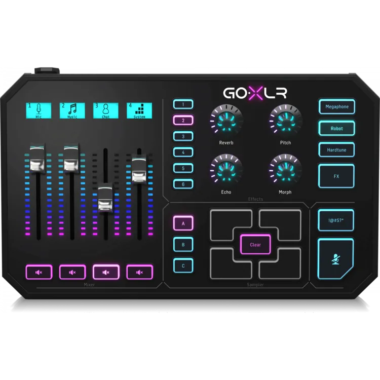 TC Helicion GoXLR 直播混音人聲效果器