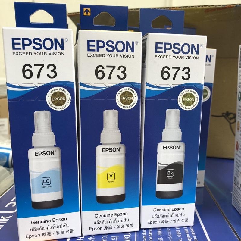 【含稅/原廠公司貨】EPSON T673 673 (六色)填充墨水 單瓶70ml 原廠公司貨 適用 L805 L1800