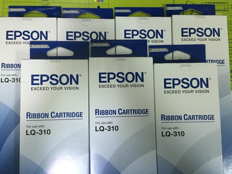 【含稅/原廠公司貨】全新盒裝原廠公司貨 色帶 適用 LQ310 /EPSON S015641 / S015634 黑色