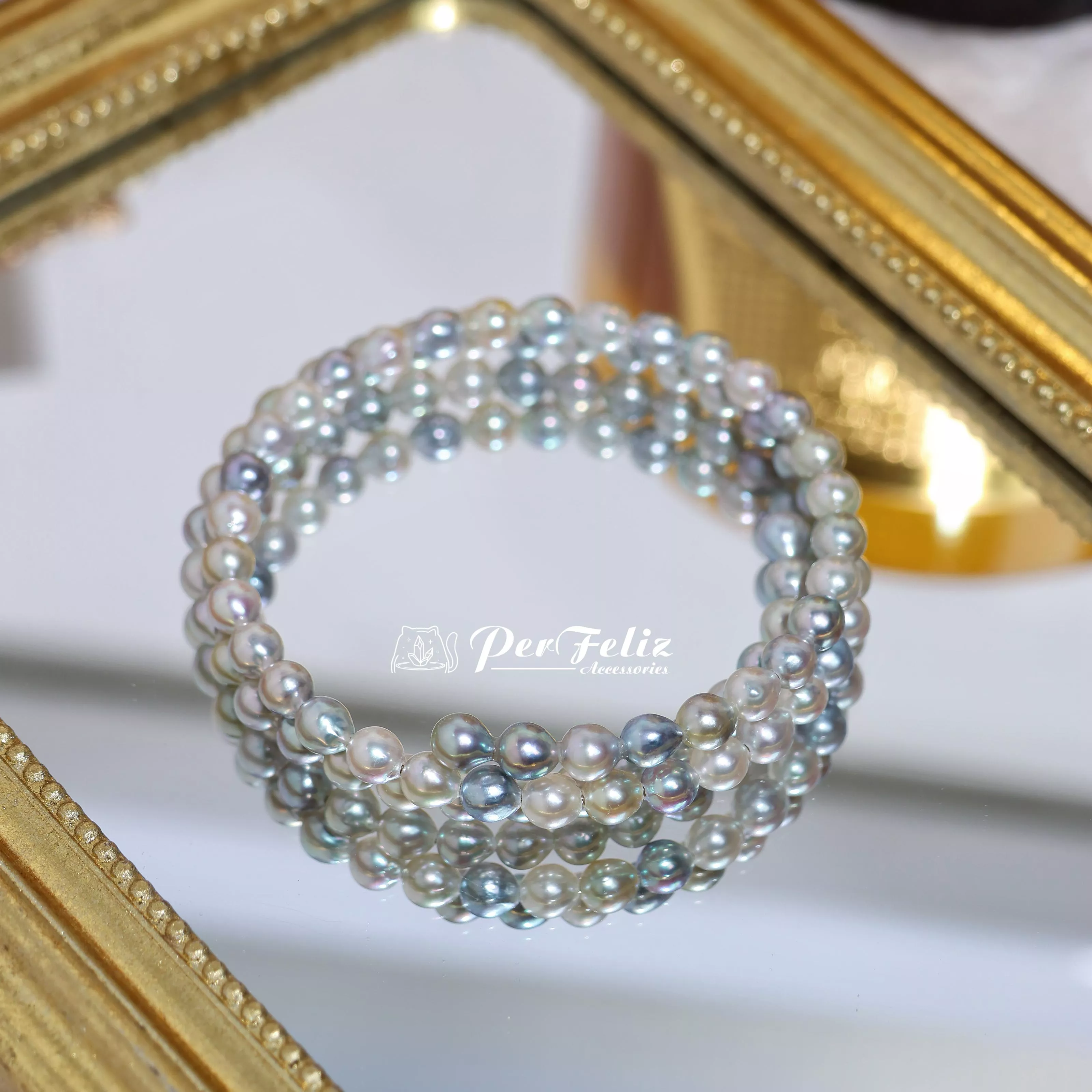 AKOYA 真多麻多圈手環