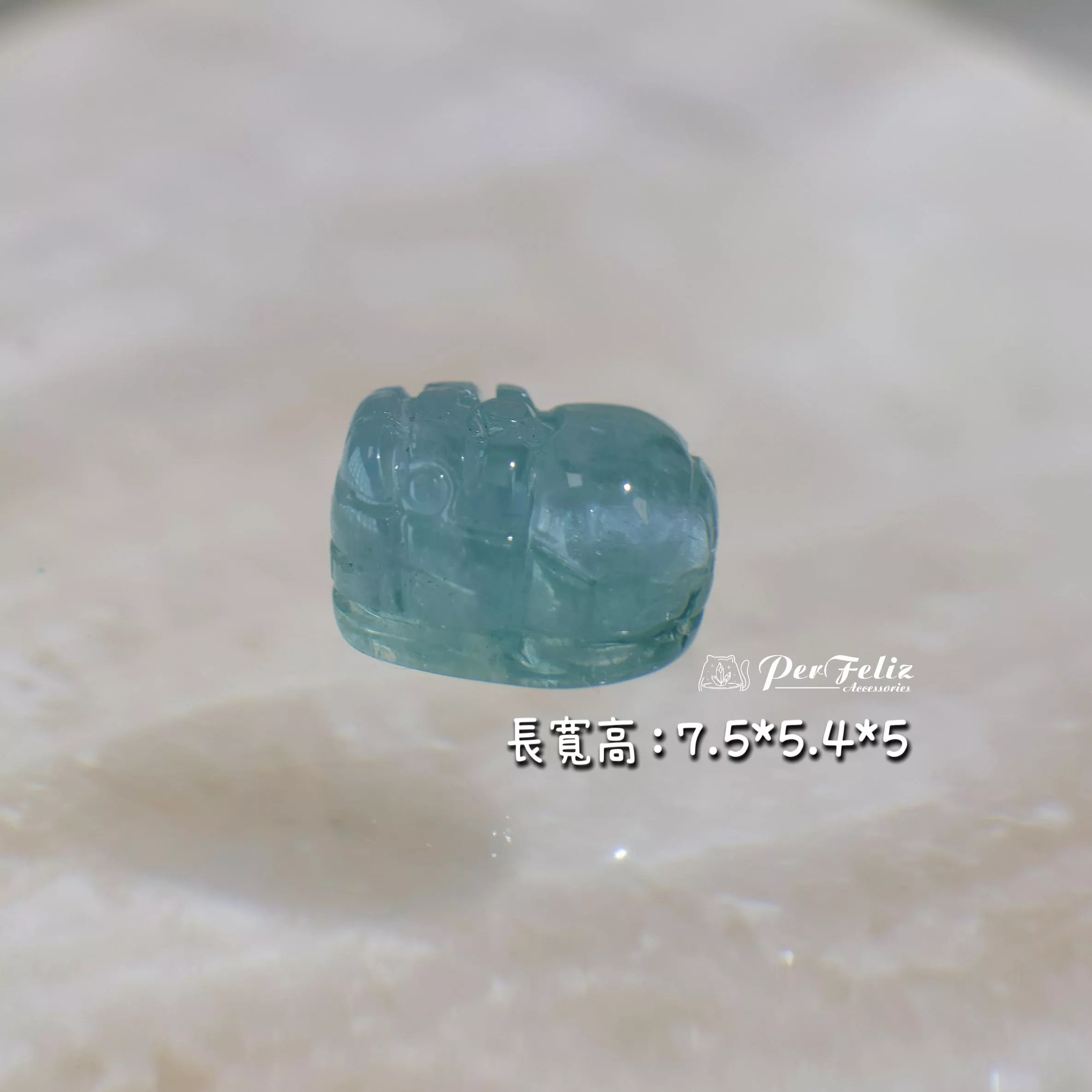 藍碧璽貔貅-6