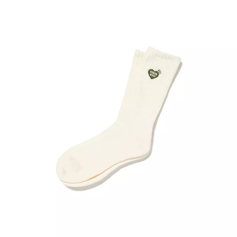 Human Made Pile Socks 愛心 刺繡 高筒絨毛襪
