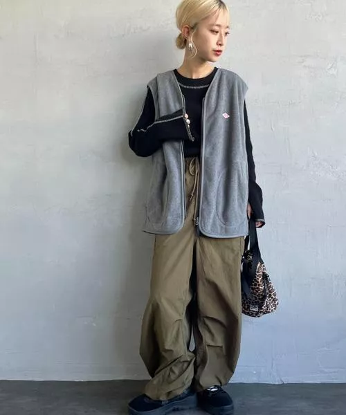 【預購】DANTON 抓絨 V領 背心〈Polartec〉