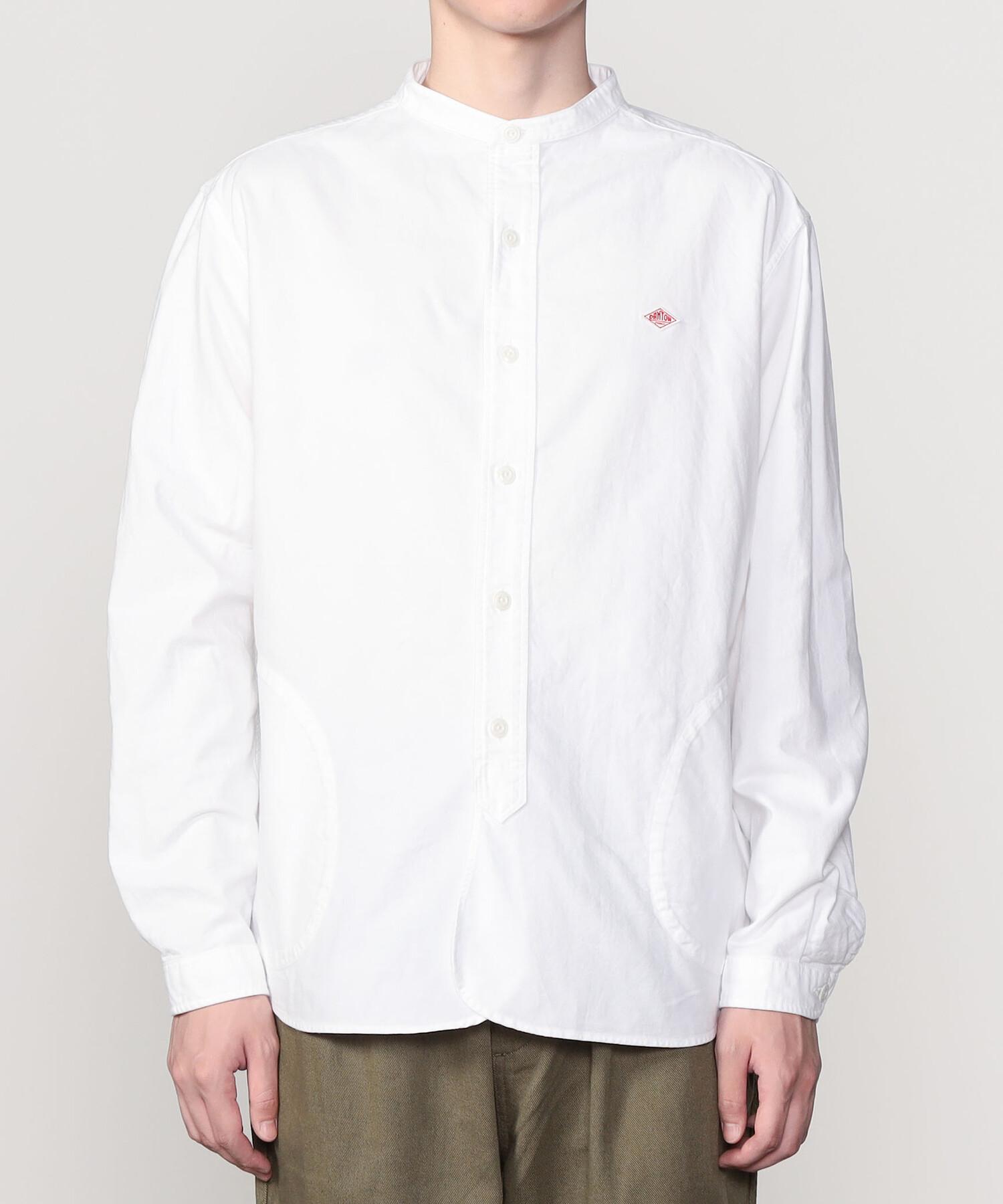 【預購】DANTON 牛津 立領襯衫 SOLID MEN