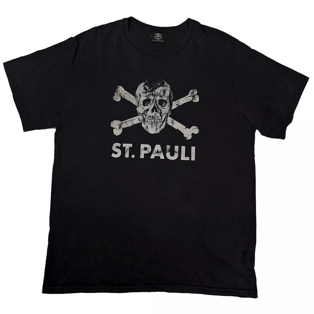 FC St. Pauli Skull & Crossbones Tee 德國聖保利足球俱樂部 海盜骷髏短袖T恤