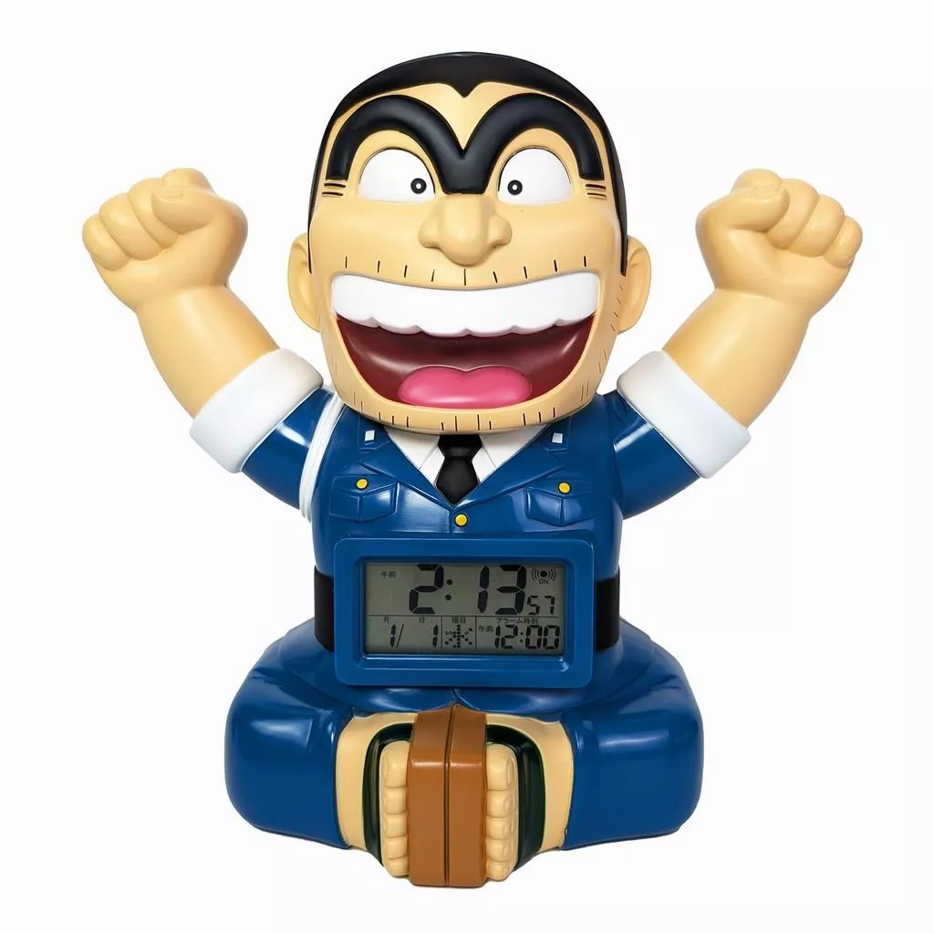 烏龍派出所主角「兩津勘吉」造型鬧鐘