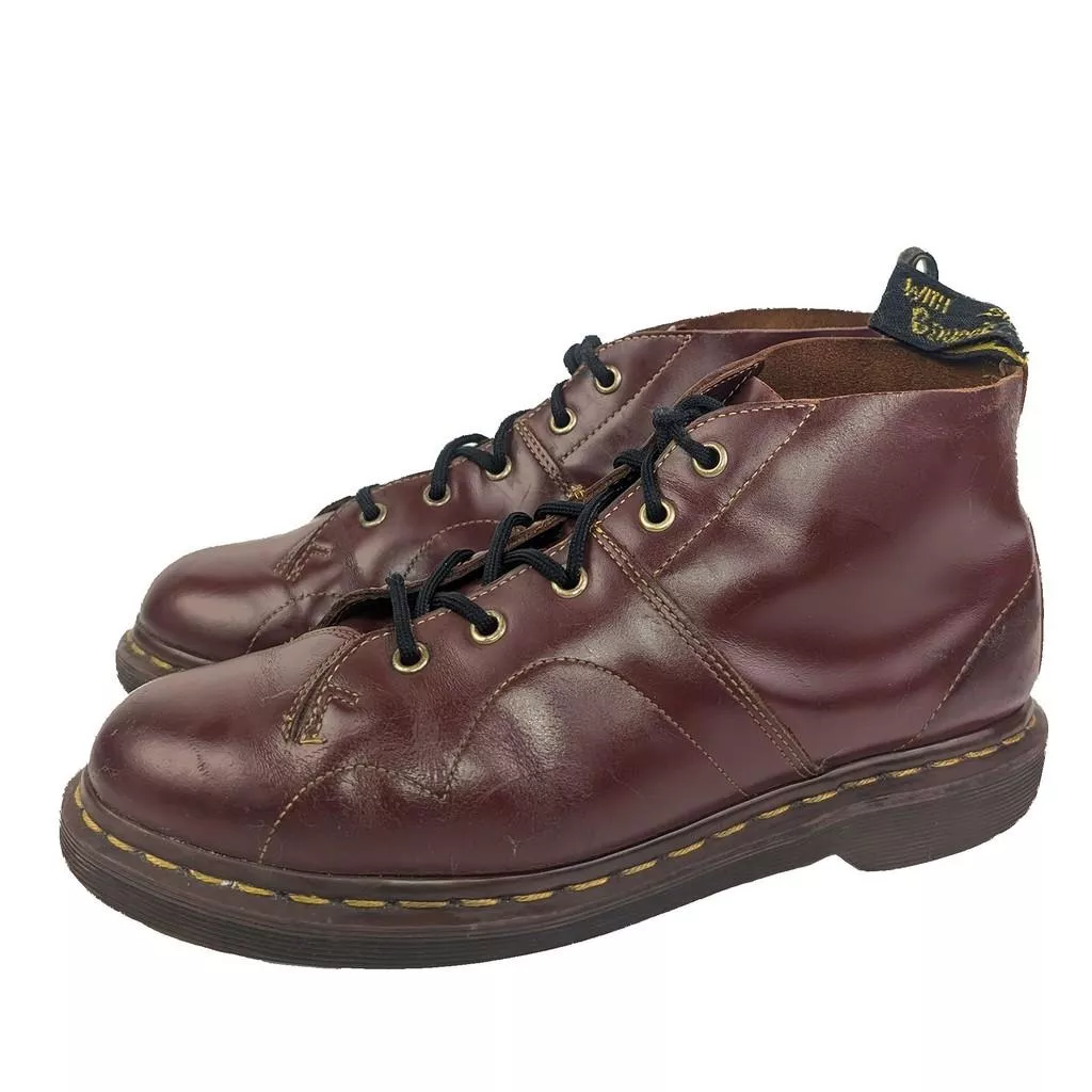 二手棗紅 Dr.martens Monkey boots