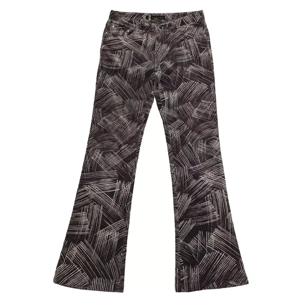 00's Y2K Vintage 29腰 條紋喇叭褲