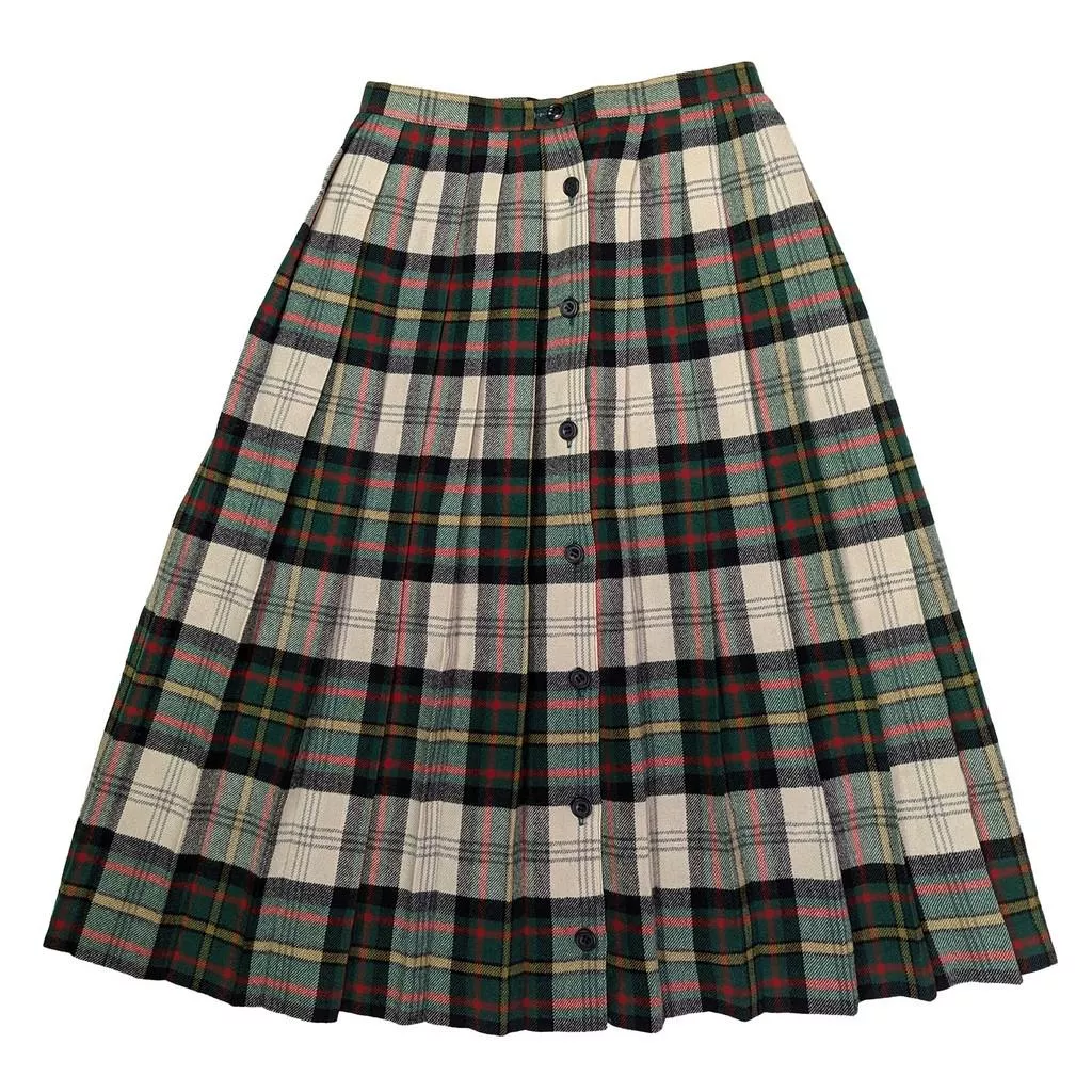 Vintage 日本蘇格蘭裙