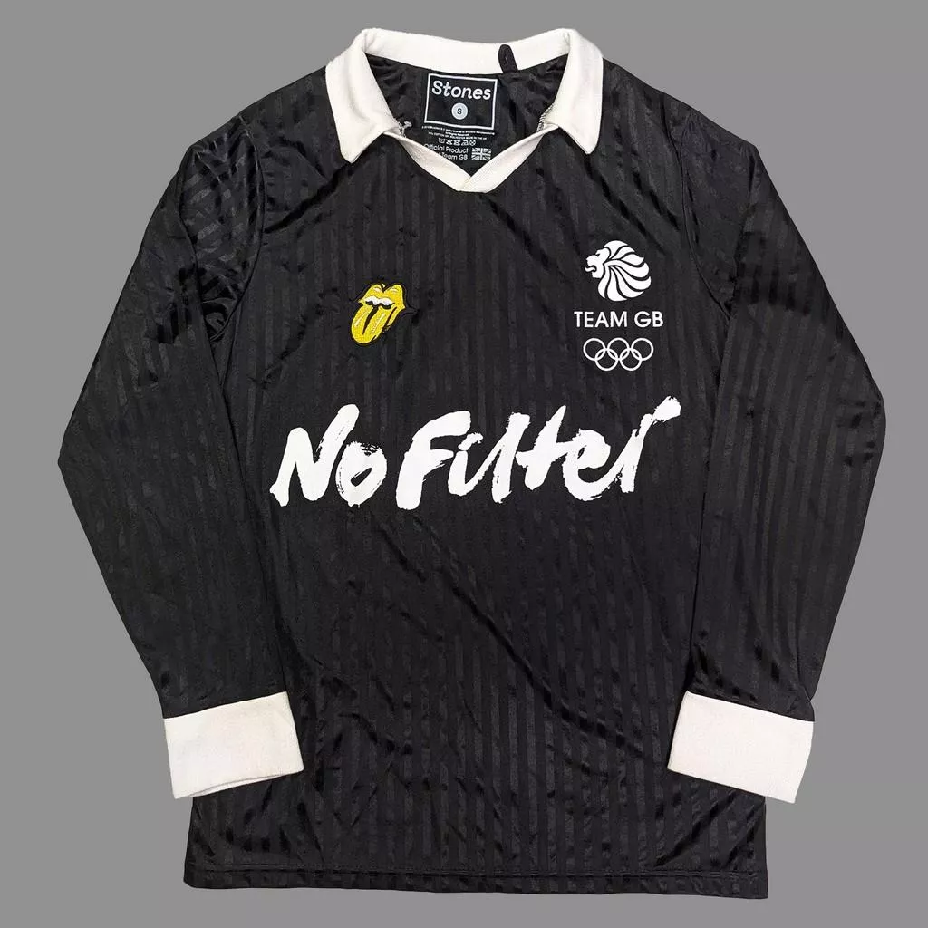 The Rolling Stones no fiiter Team GB Jersey 滾石球衣