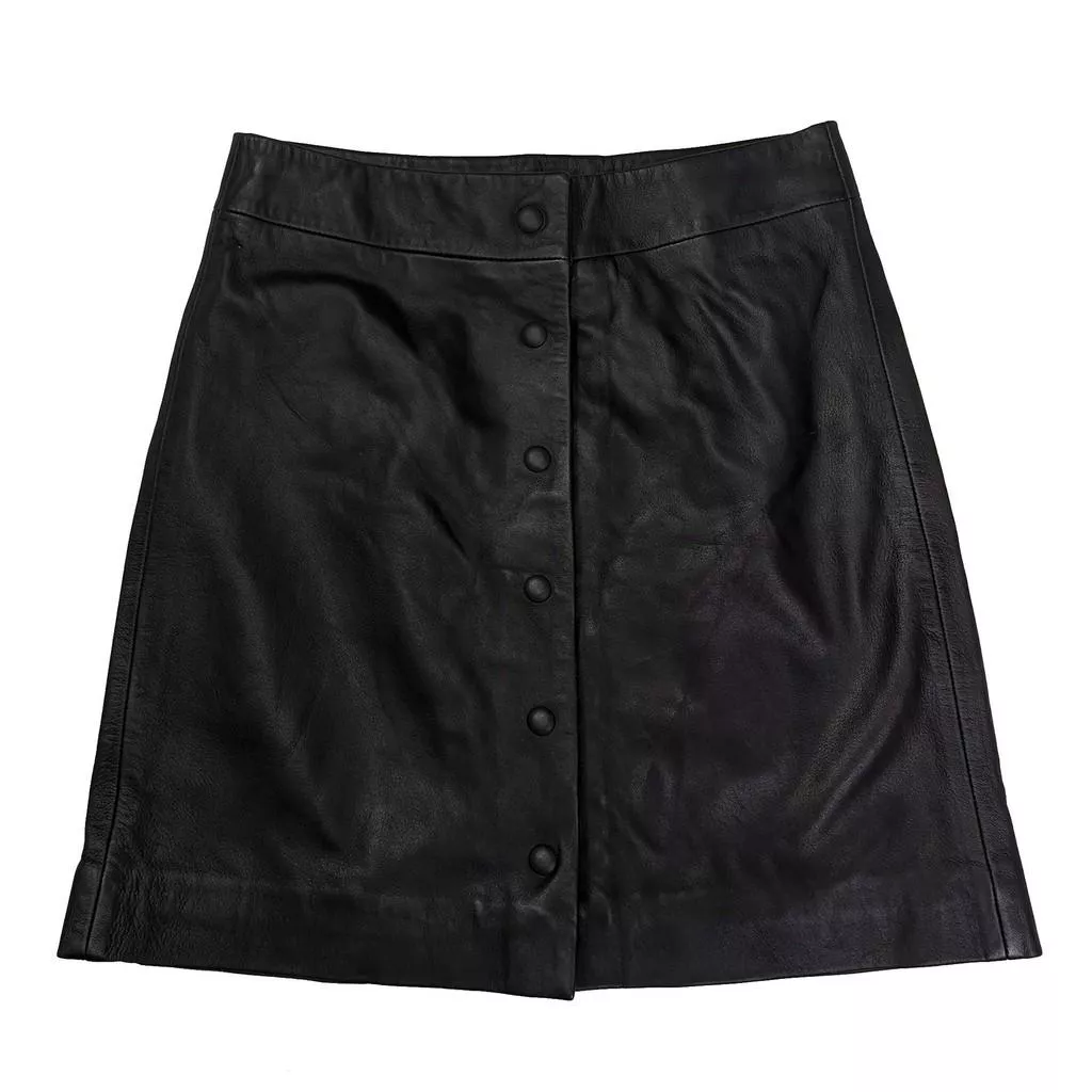 二手 All Saints 皮裙