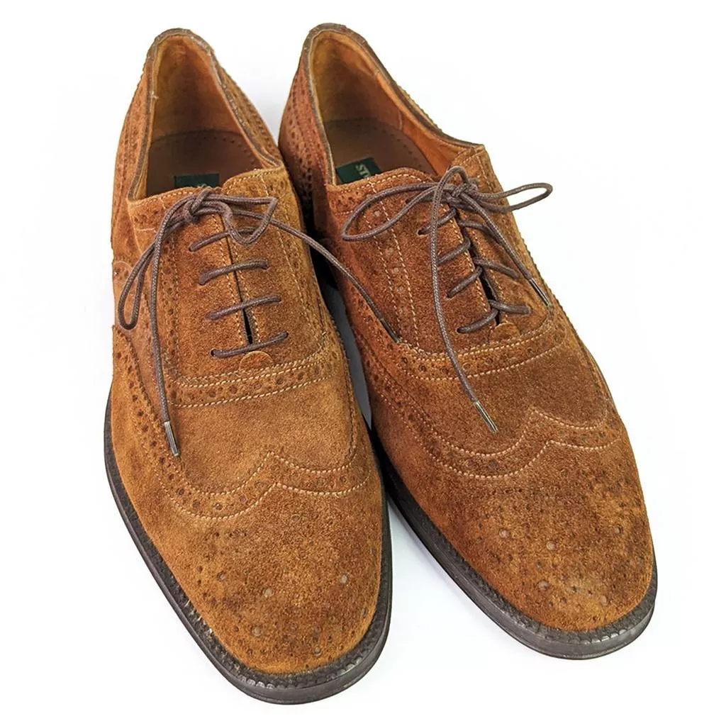 義大利製 古著 麂皮皮鞋