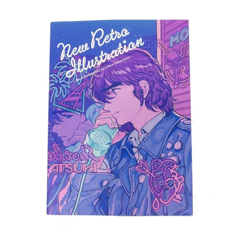 New Retro Illustration 新復古 插畫家作品精選集 蒸氣波 vaporwave
