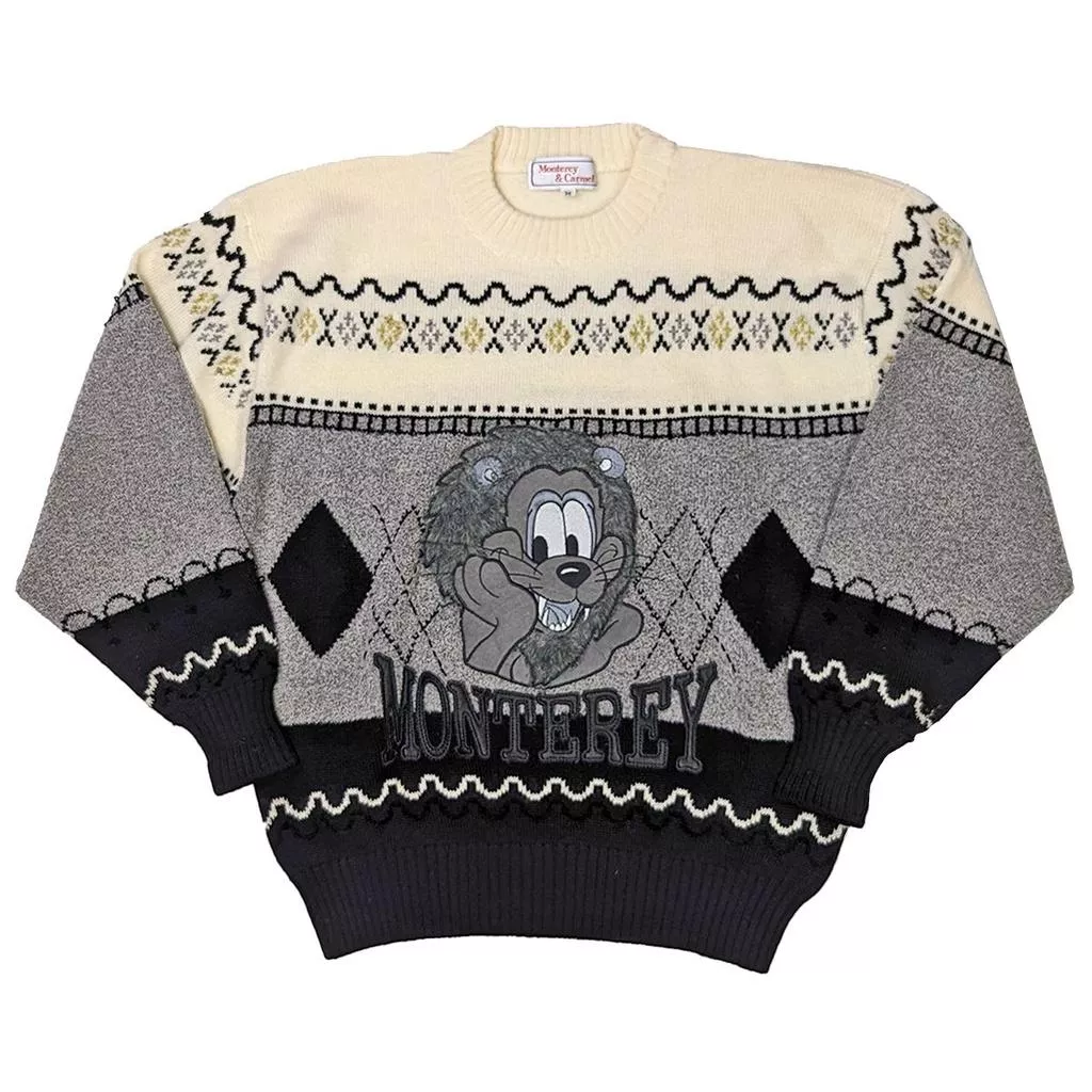 Vintage 日本Monterey & Carmel 獅子毛衣