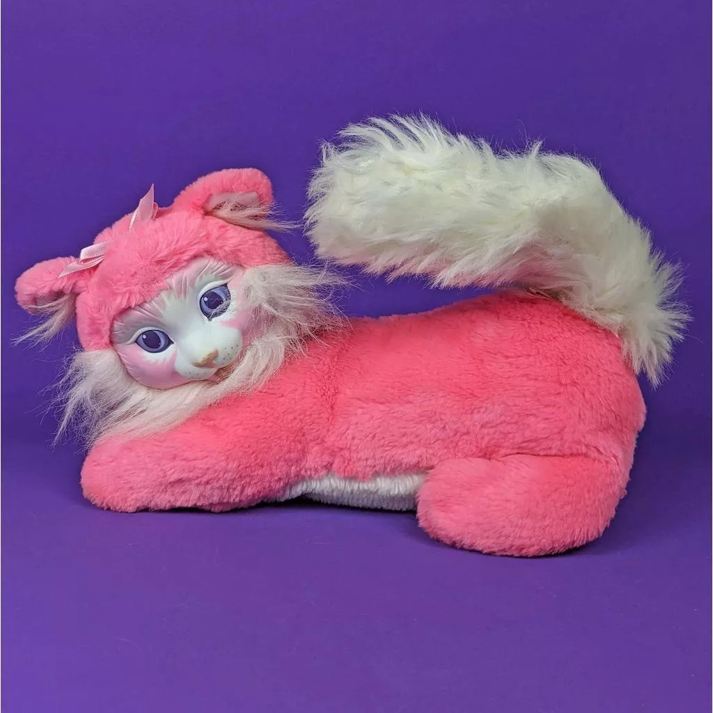 Vintage 90's Pink Kitty Surprise 90年代粉紅貓咪玩偶