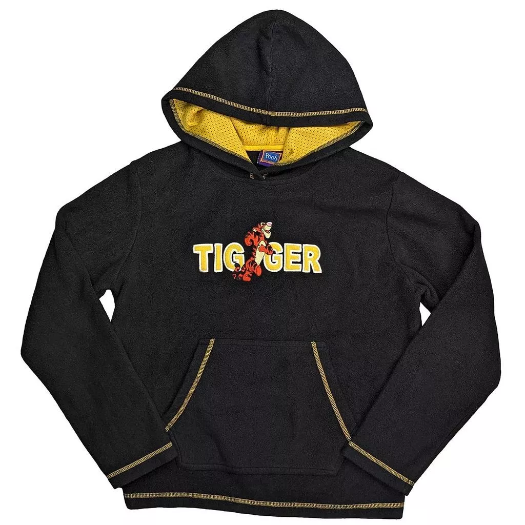 Vintage 90's 女生尺寸 Pooh 小熊維尼 跳跳虎Tigger Hoodie 帽T
