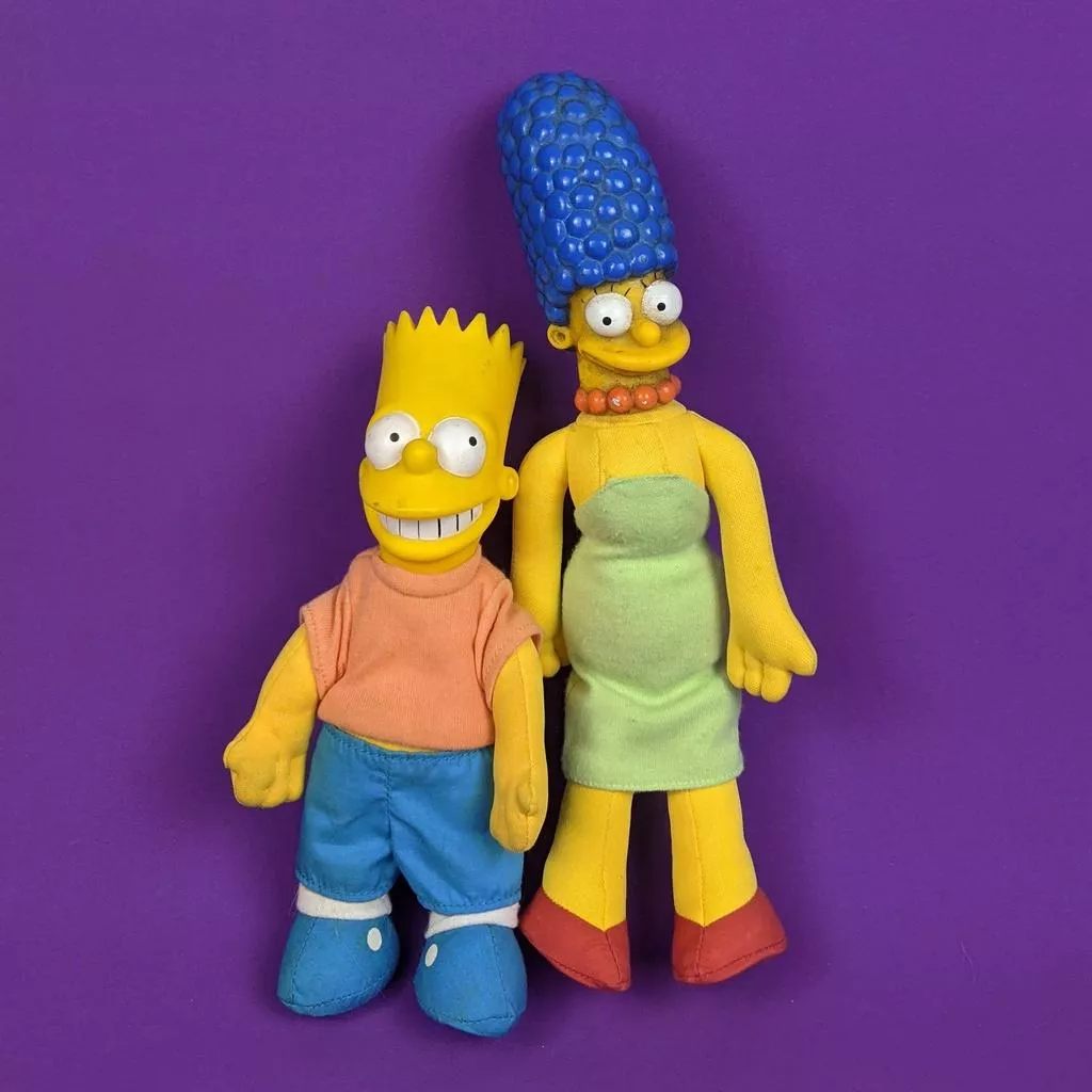 Vintage The Simpsons 辛普森家庭 布偶