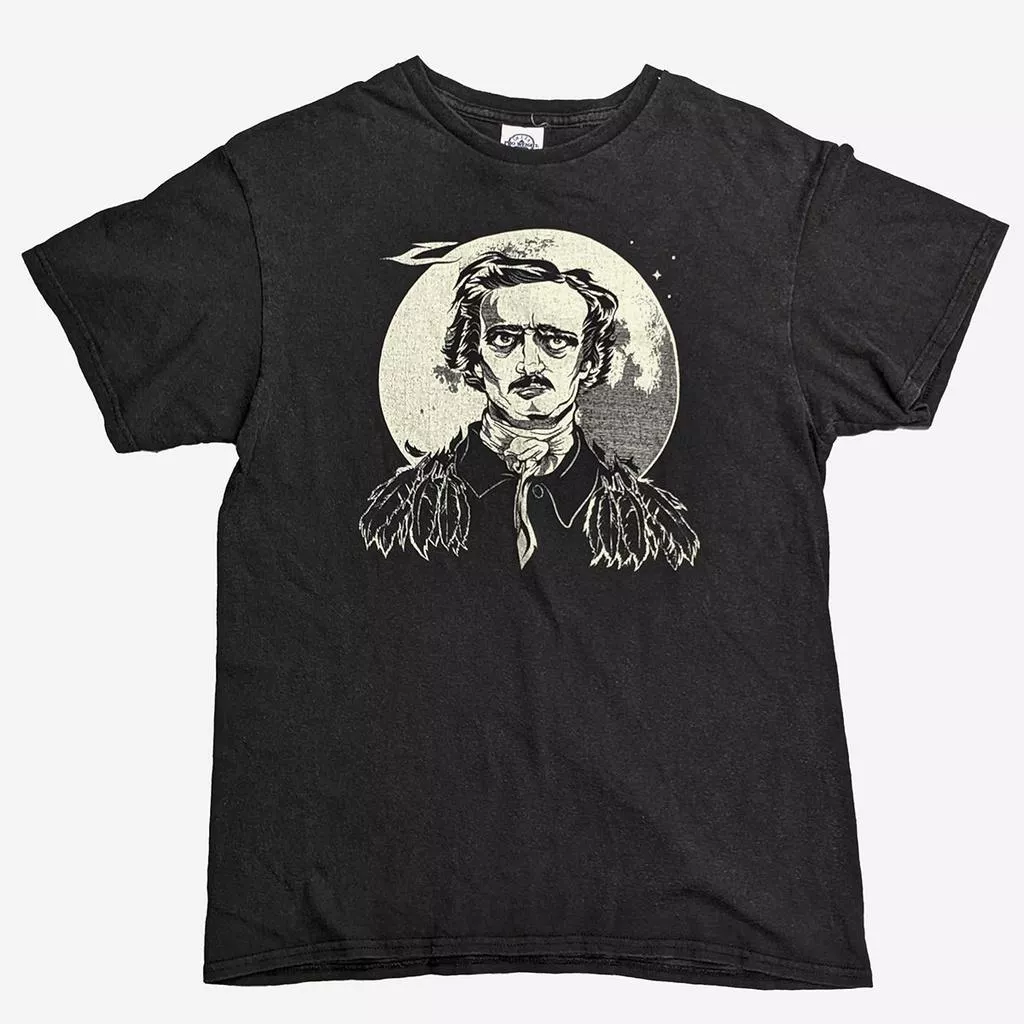 Edgar Allan Poe 愛倫坡 古著短袖T恤